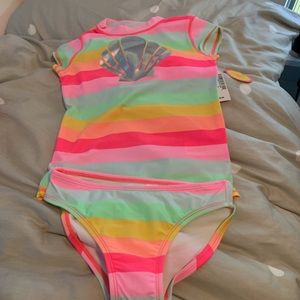 Oshkosh/carters girls swim suits